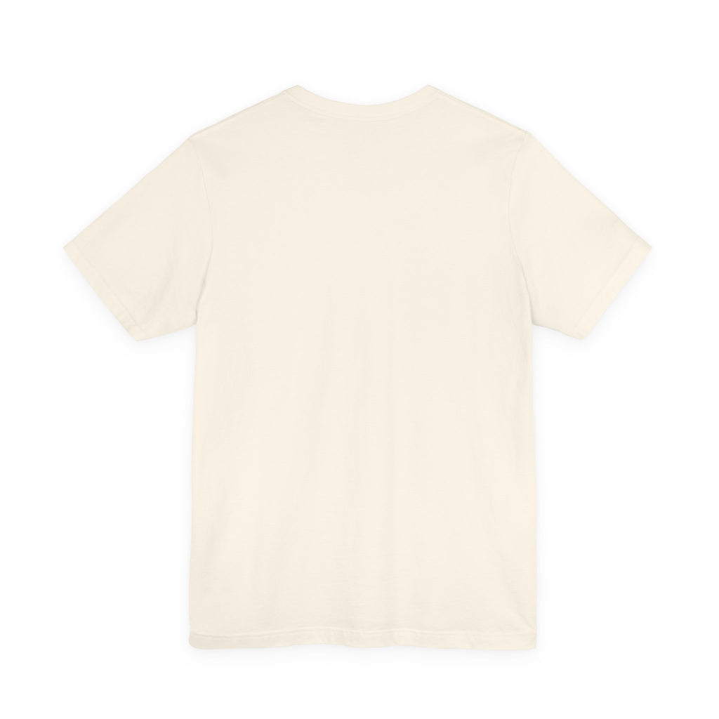 T-Shirt — "Mountains and I Must Go" Green Script Outdoor Adventure Tee