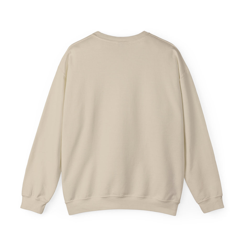 Sweatshirt — "Mountains and I Want To" Minimal Outdoor Crewneck