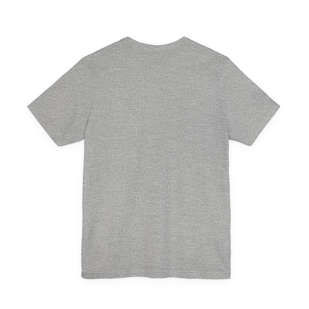 T-Shirt — "Mountains and I Must Go" Green Script Outdoor Adventure Tee