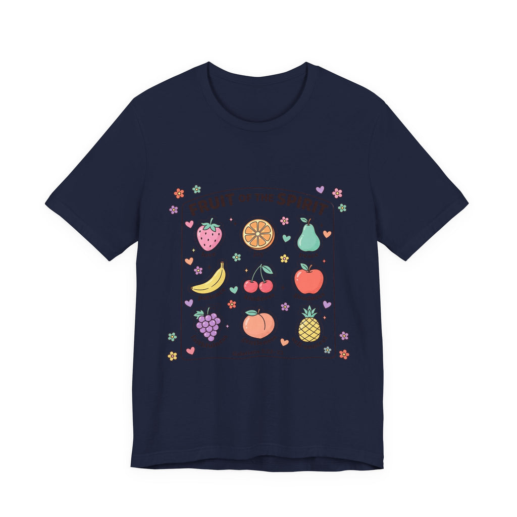 Fruit of the Spirit T-Shirt | Christian Rainbow Scripture Tee