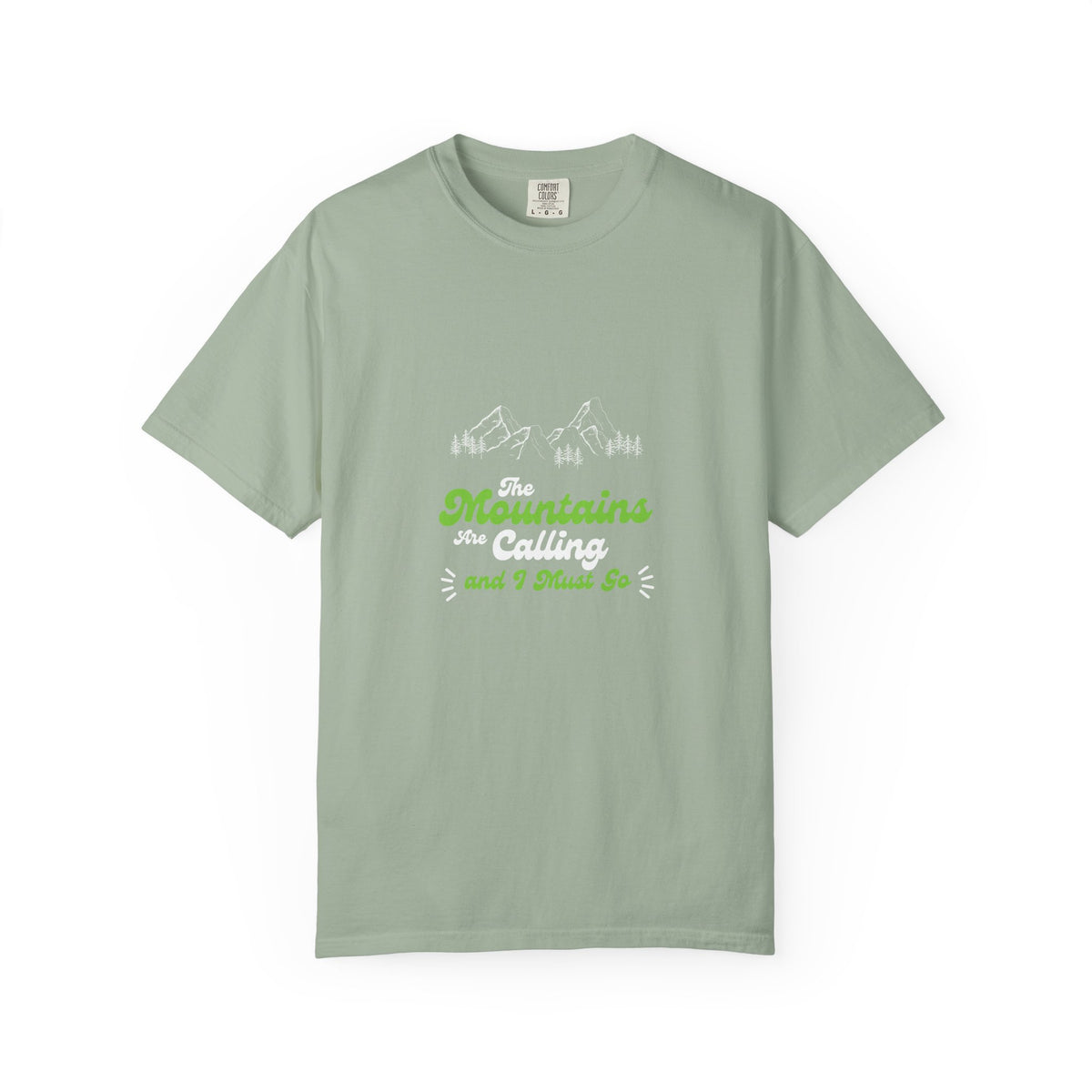 Mountains Are Calling T-Shirt — Outdoor Adventure Graphic Tee