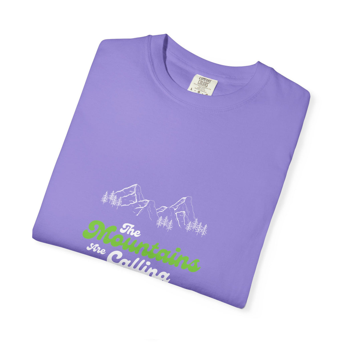 Mountains Are Calling T-Shirt — Outdoor Adventure Graphic Tee