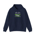 Hoodie - 'Mountains and I Think So' Minimal Nature Graphic Hoodie