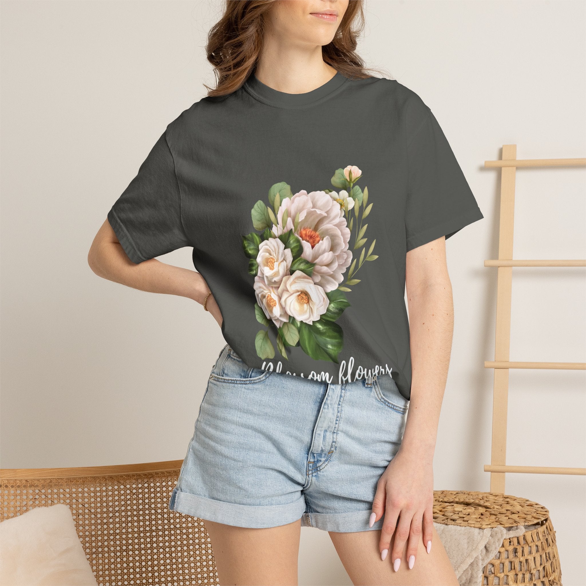 Floral Peony Bouquet T-Shirt