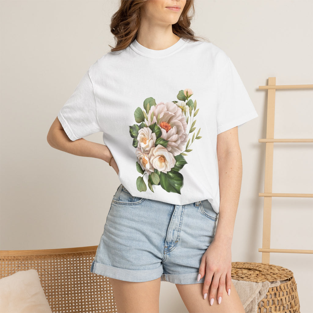 Floral Peony Bouquet T-Shirt