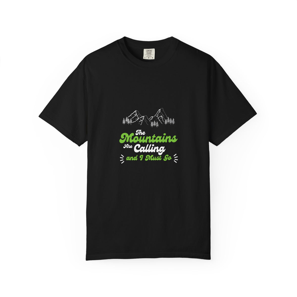 Mountains Are Calling T-Shirt — Outdoor Adventure Graphic Tee