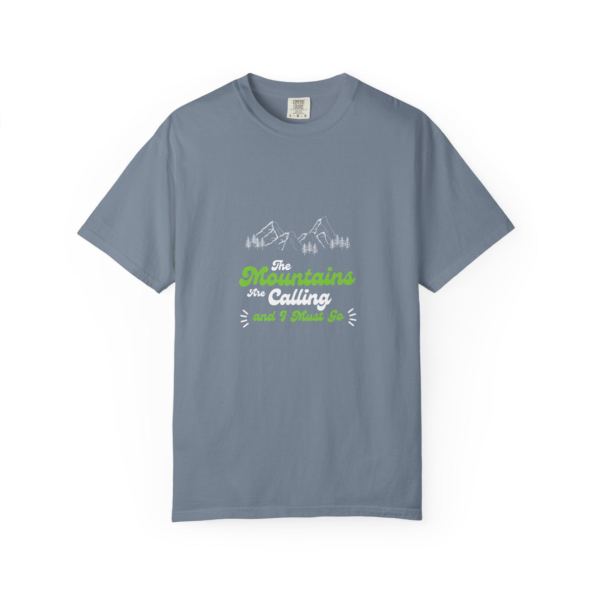Mountains Are Calling T-Shirt — Outdoor Adventure Graphic Tee