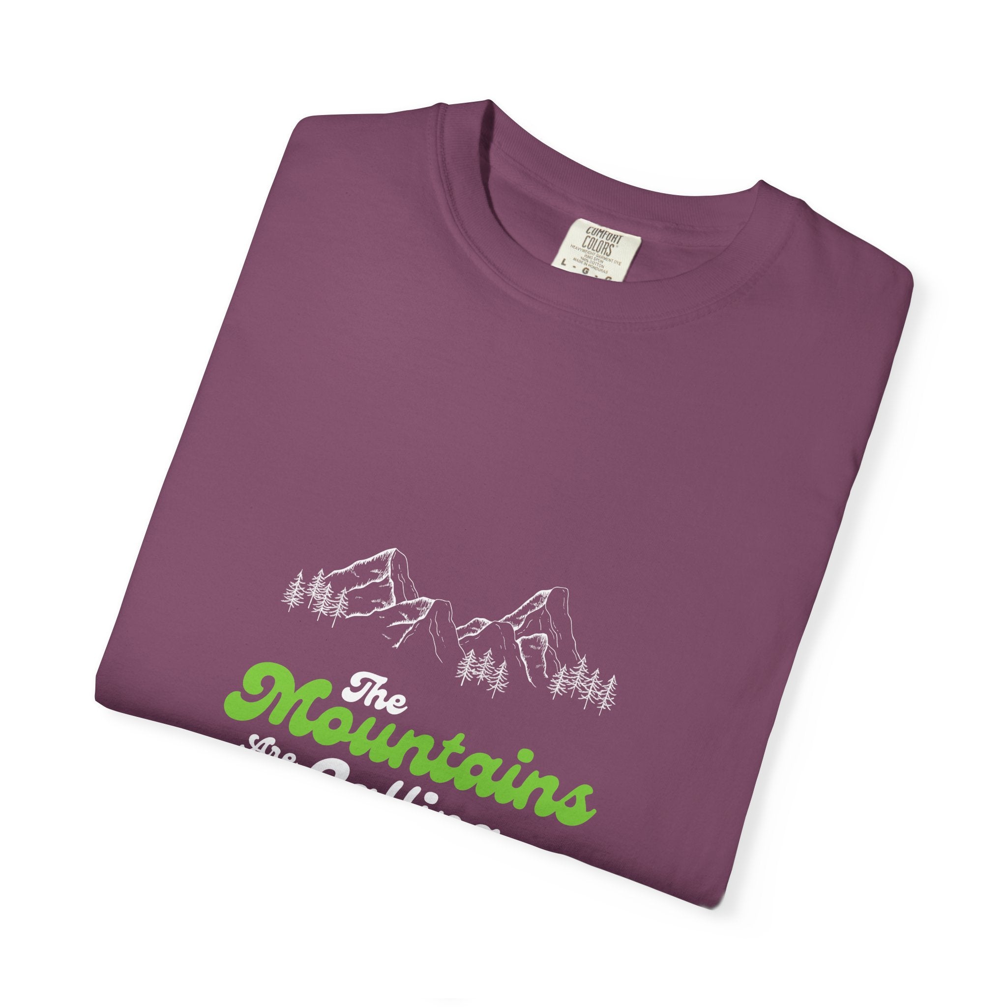 Mountains Are Calling T-shirt — Outdoor Hiking Adventure Tee