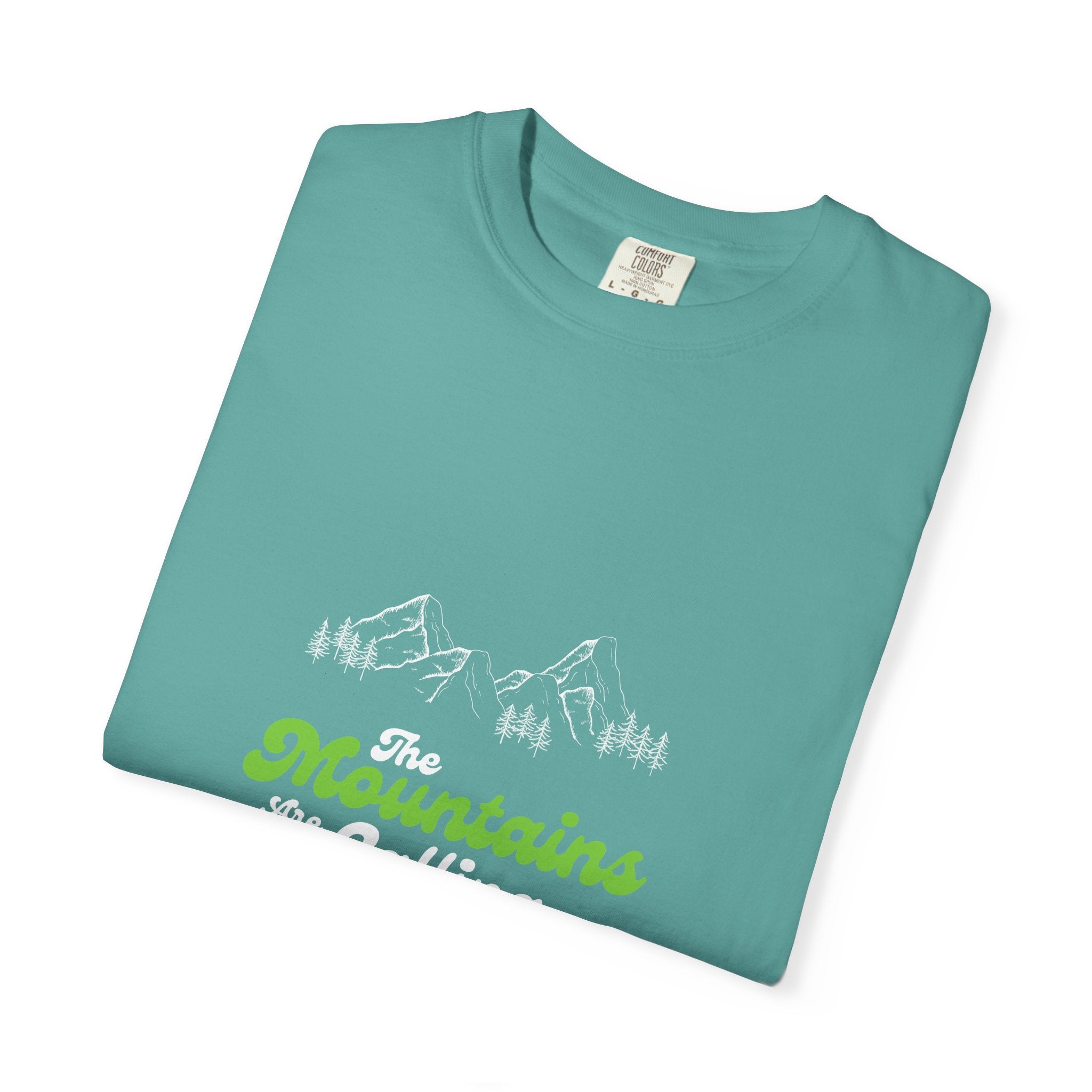 Mountains Are Calling T-shirt — Outdoor Hiking Adventure Tee