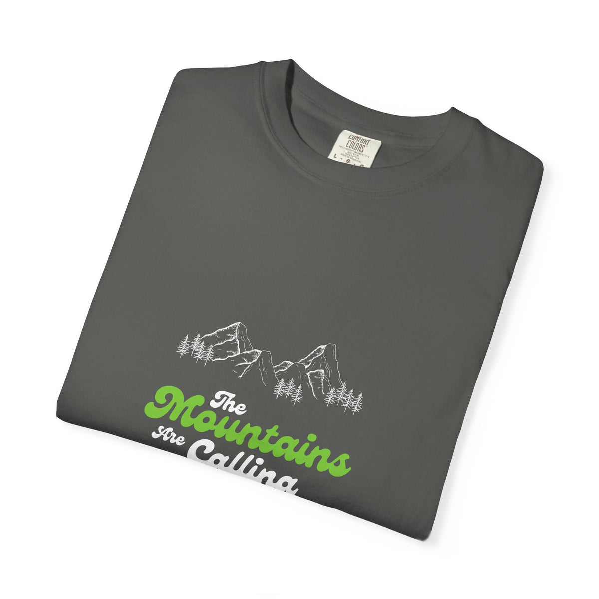 Mountains Are Calling T-Shirt — Outdoor Adventure Graphic Tee