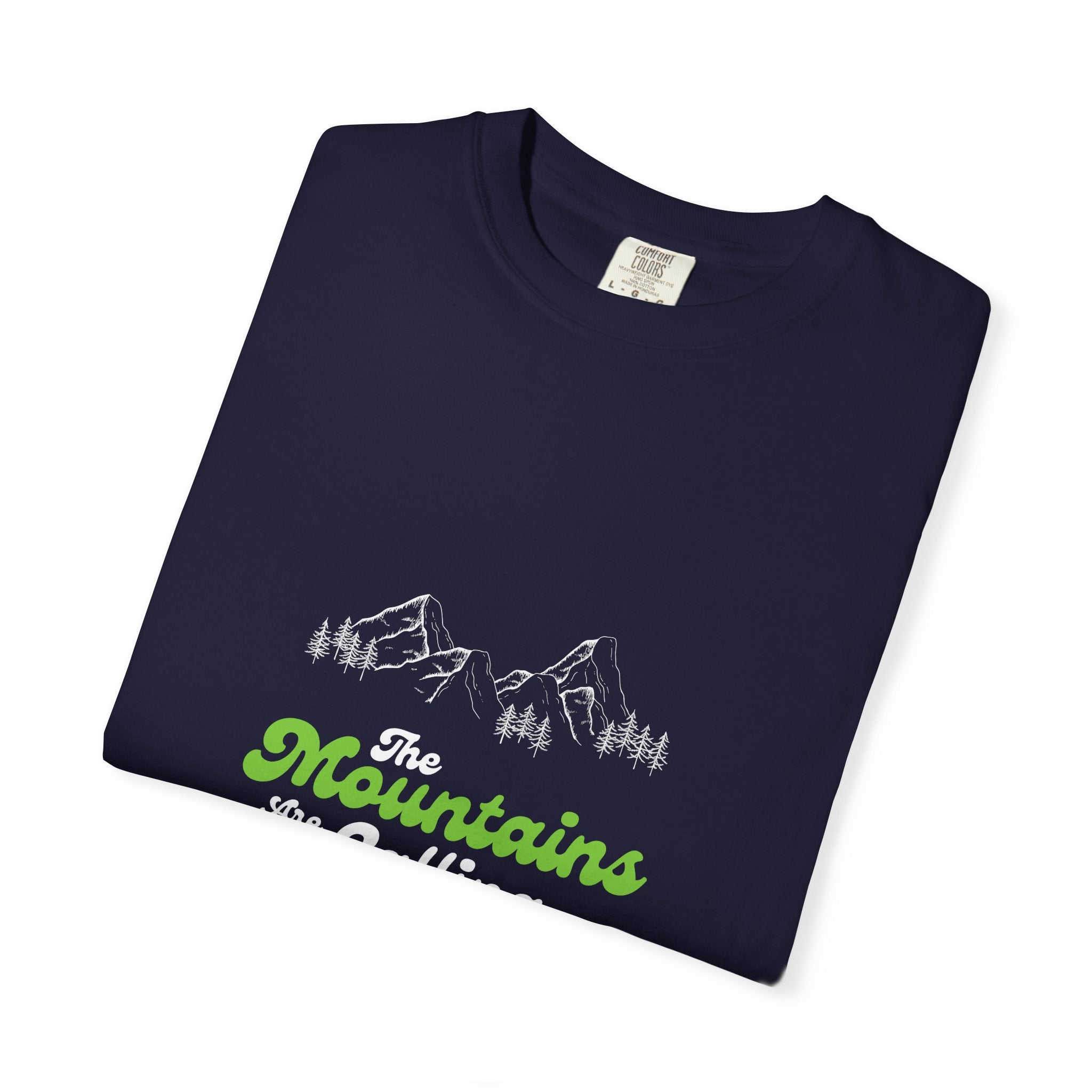 Mountains Are Calling T-shirt — Outdoor Hiking Adventure Tee