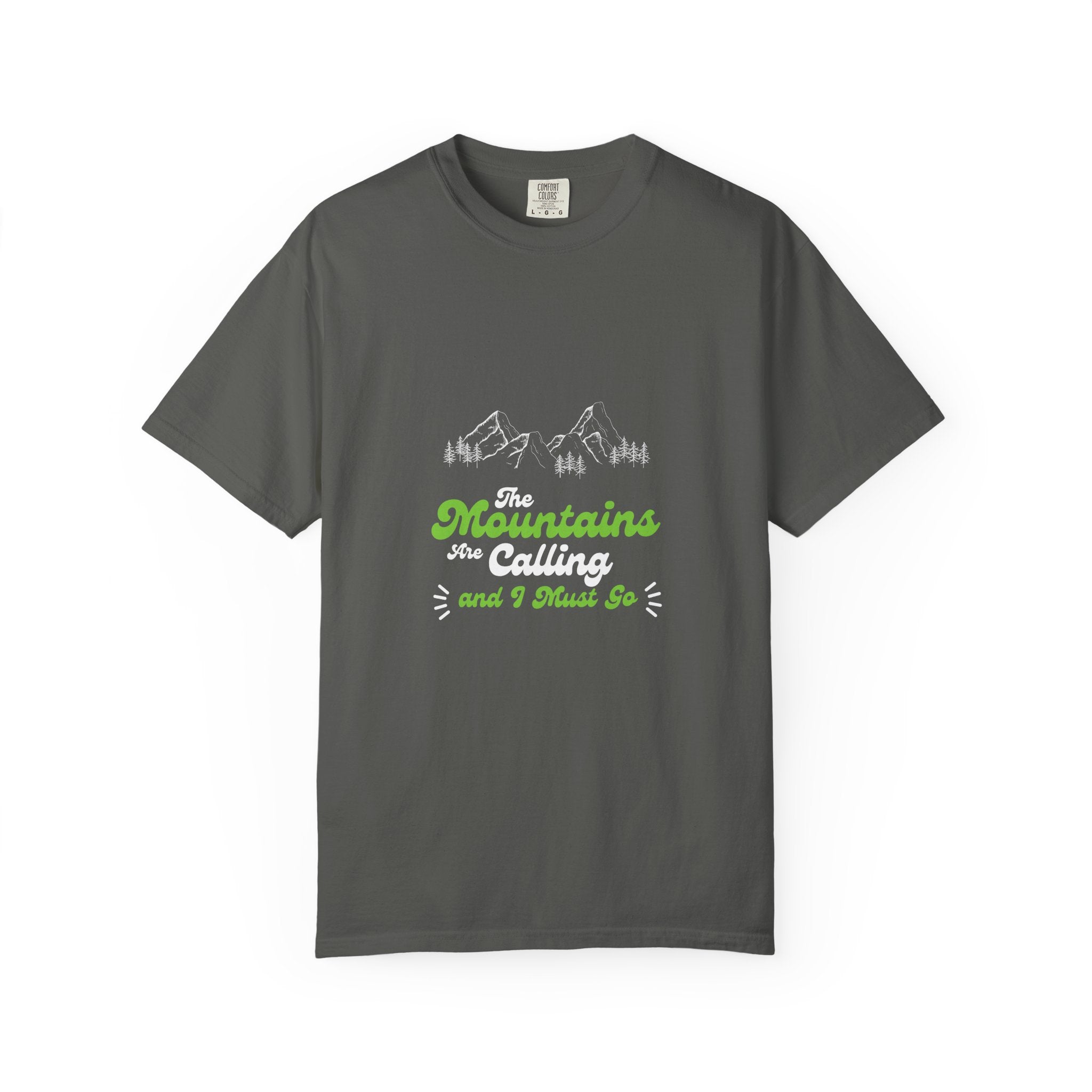 Mountains Are Calling T-shirt — Outdoor Hiking Adventure Tee