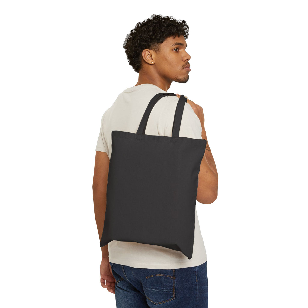 Autumn Leaf Row Tote | Thanksgiving Fall Leaves Canvas Tote