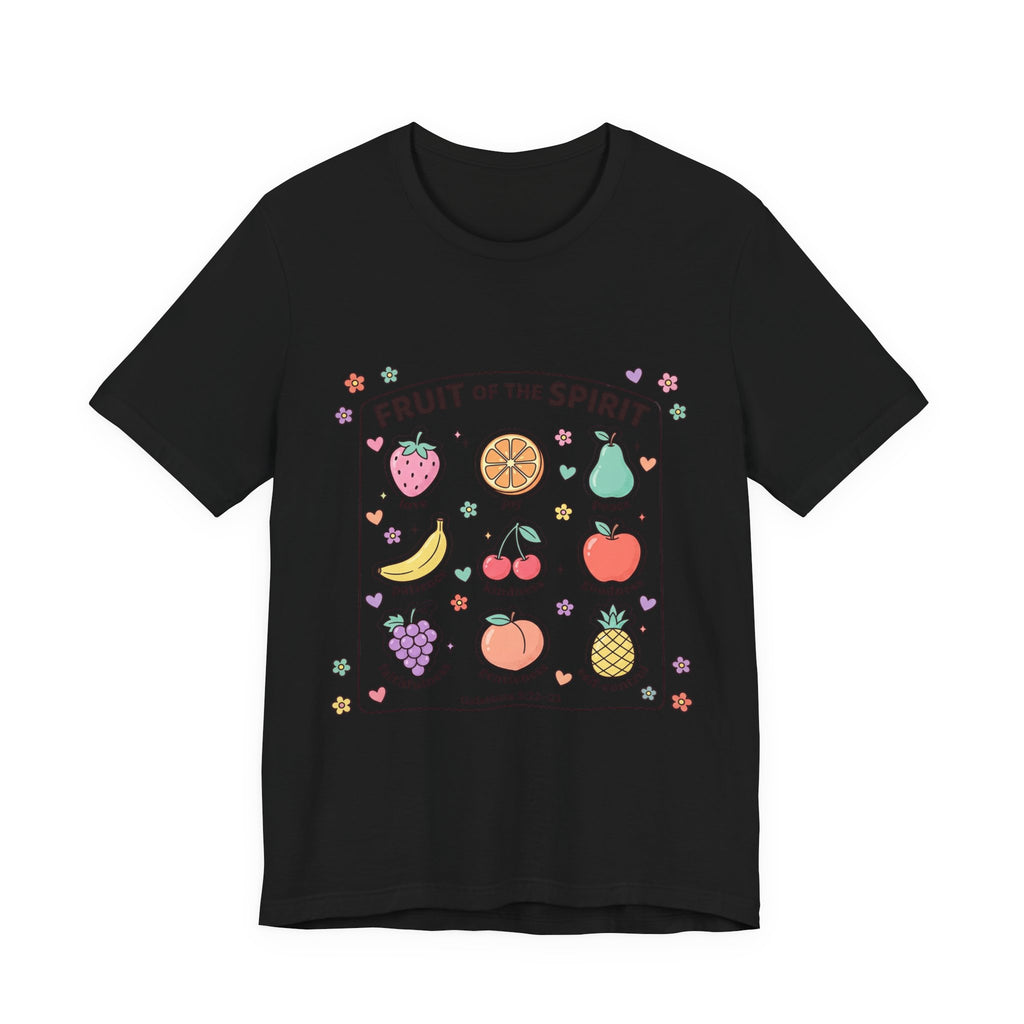 Fruit of the Spirit T-Shirt | Christian Rainbow Scripture Tee