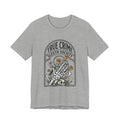 True Crime Sleuth Society Tee | Detective Badge Floral Illustration