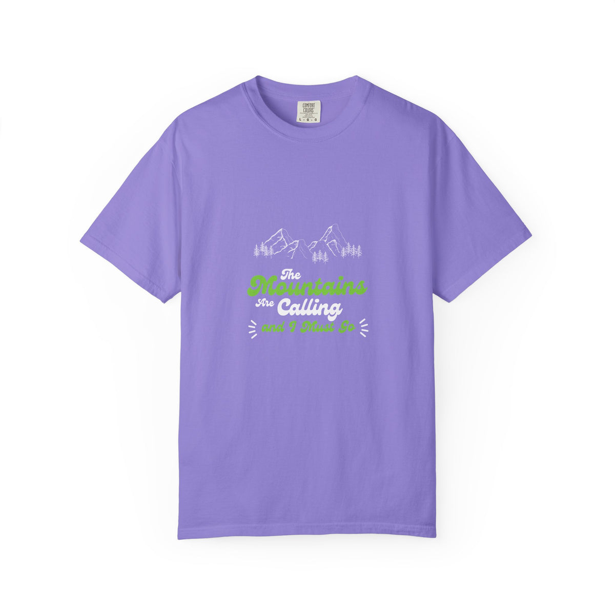 Mountains Are Calling T-Shirt — Outdoor Adventure Graphic Tee