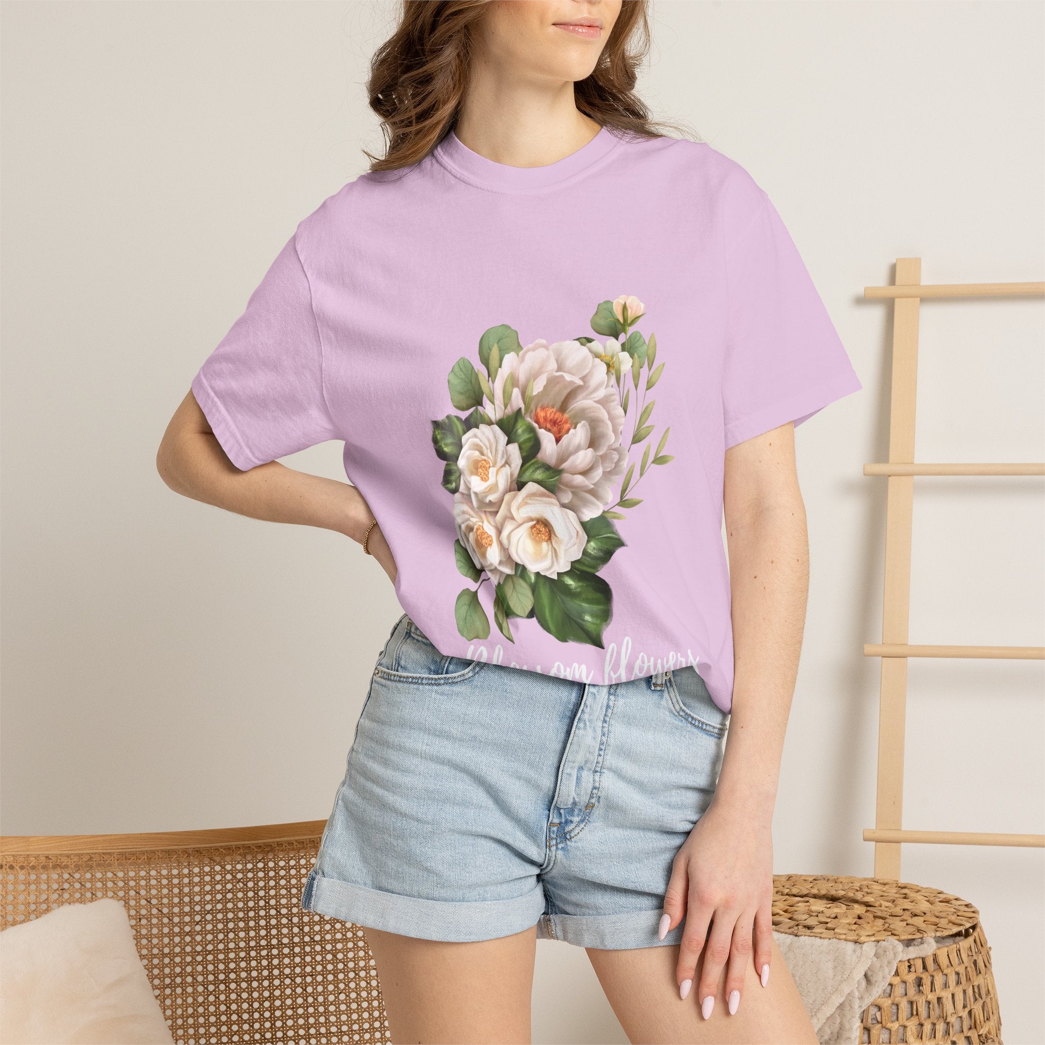 Floral Peony Bouquet T-Shirt