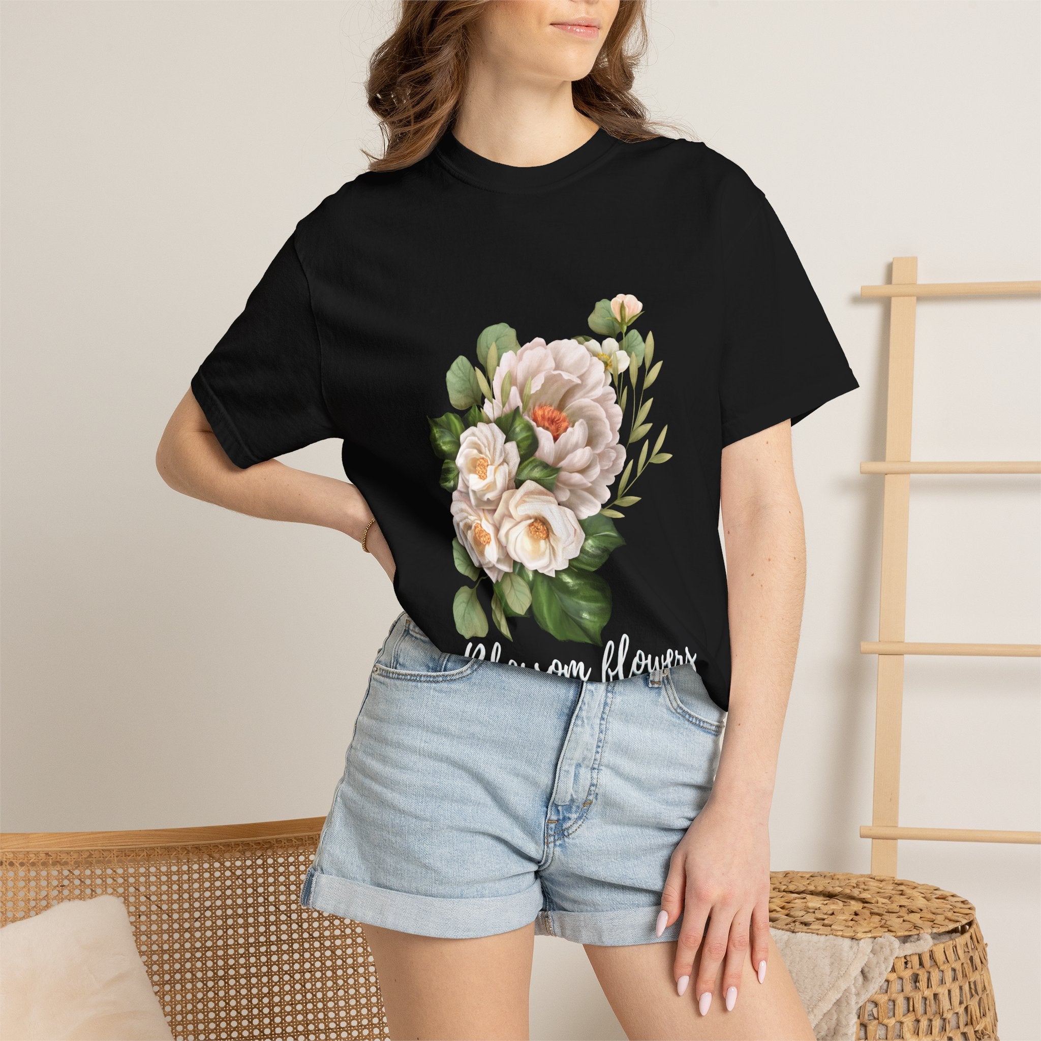 Floral Peony Bouquet T-Shirt