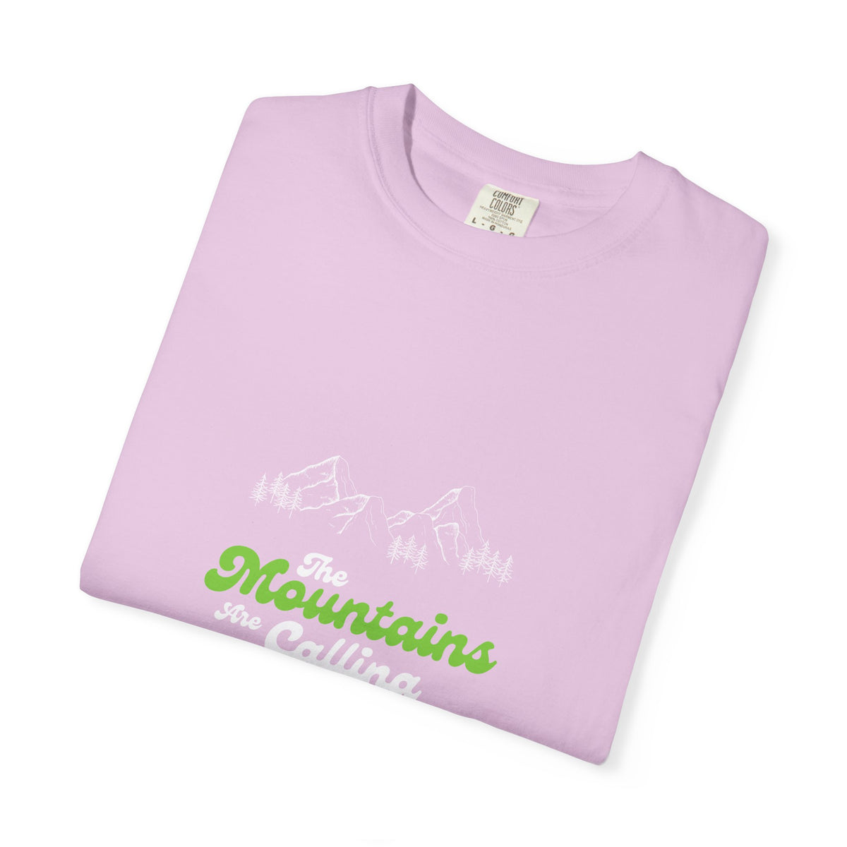 Mountains Are Calling T-Shirt — Outdoor Adventure Graphic Tee