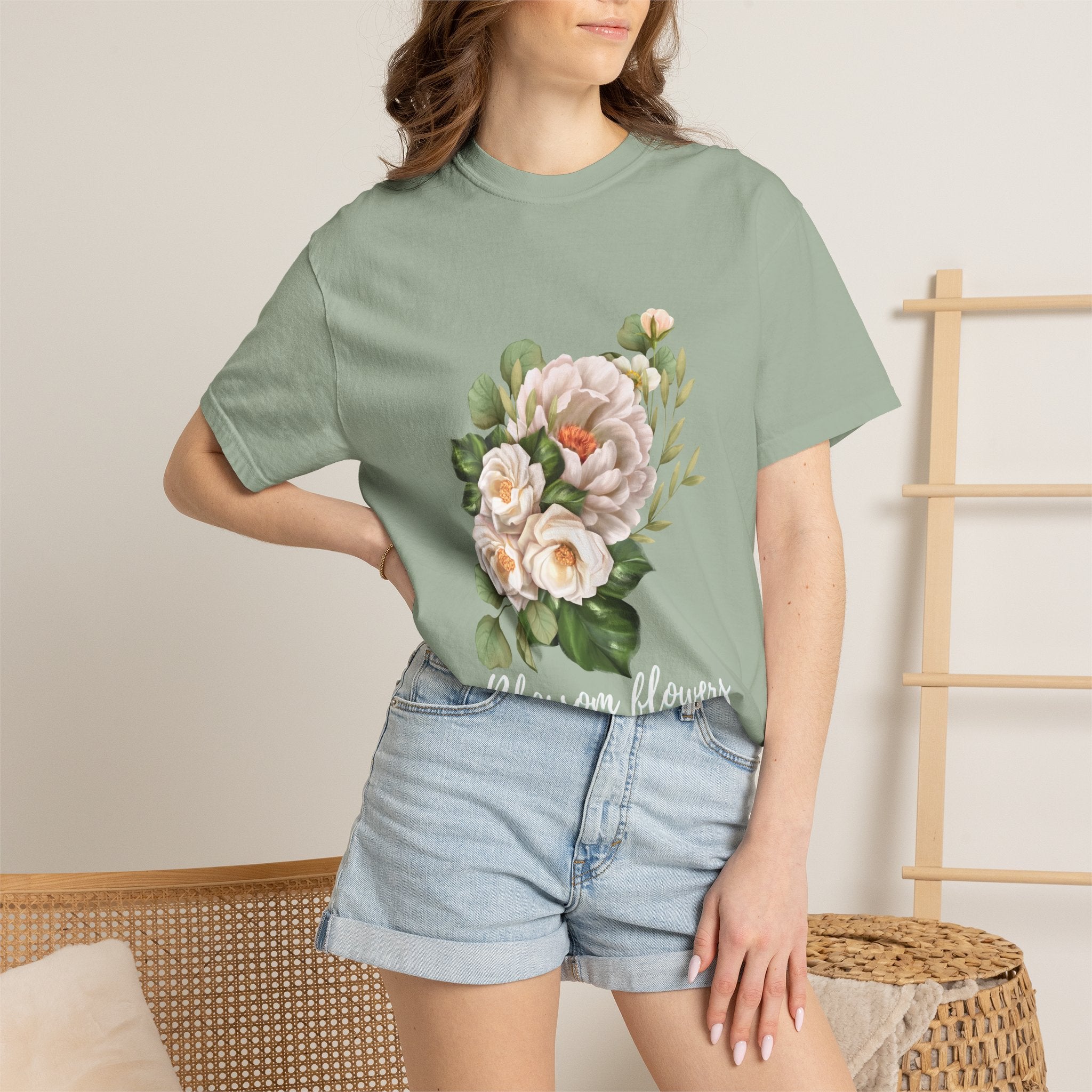 Floral Peony Bouquet T-Shirt