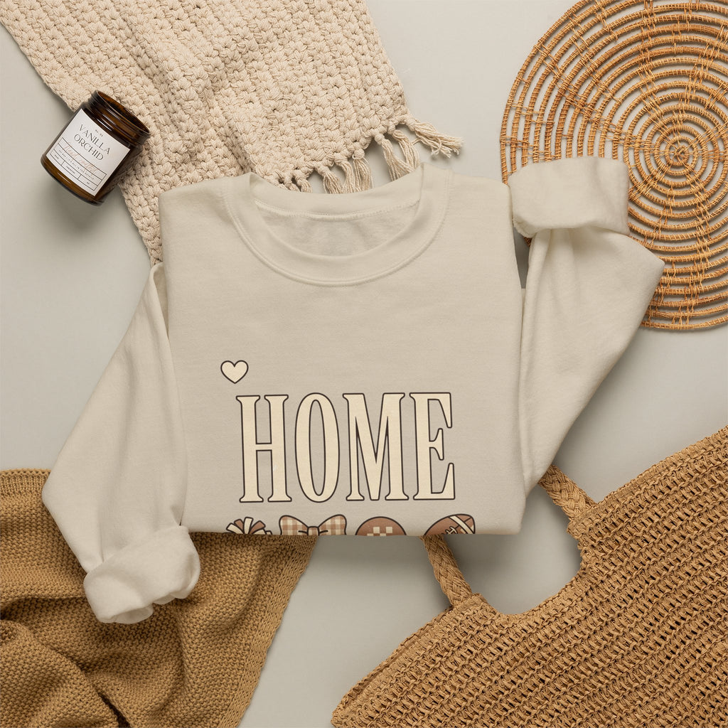 Home Team Sweatshirt | Football Season, Cheerleader & Football Icons