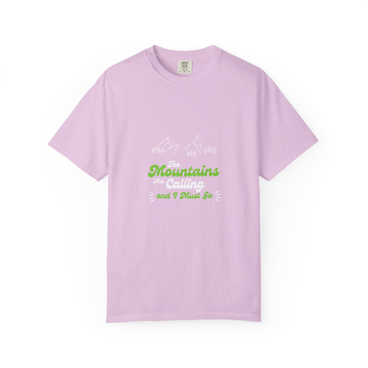Mountains Are Calling T-Shirt — Outdoor Adventure Graphic Tee
