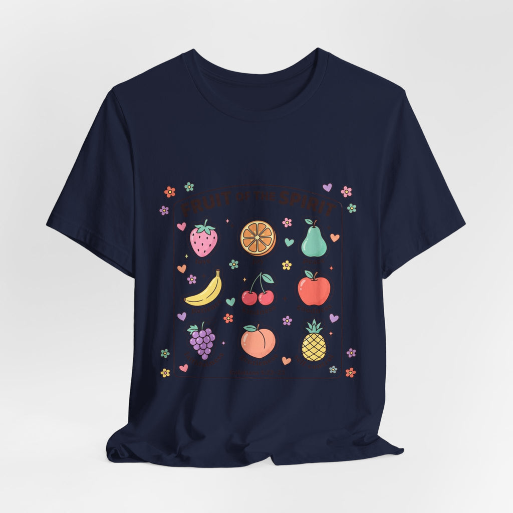 Fruit of the Spirit T-Shirt | Christian Rainbow Scripture Tee