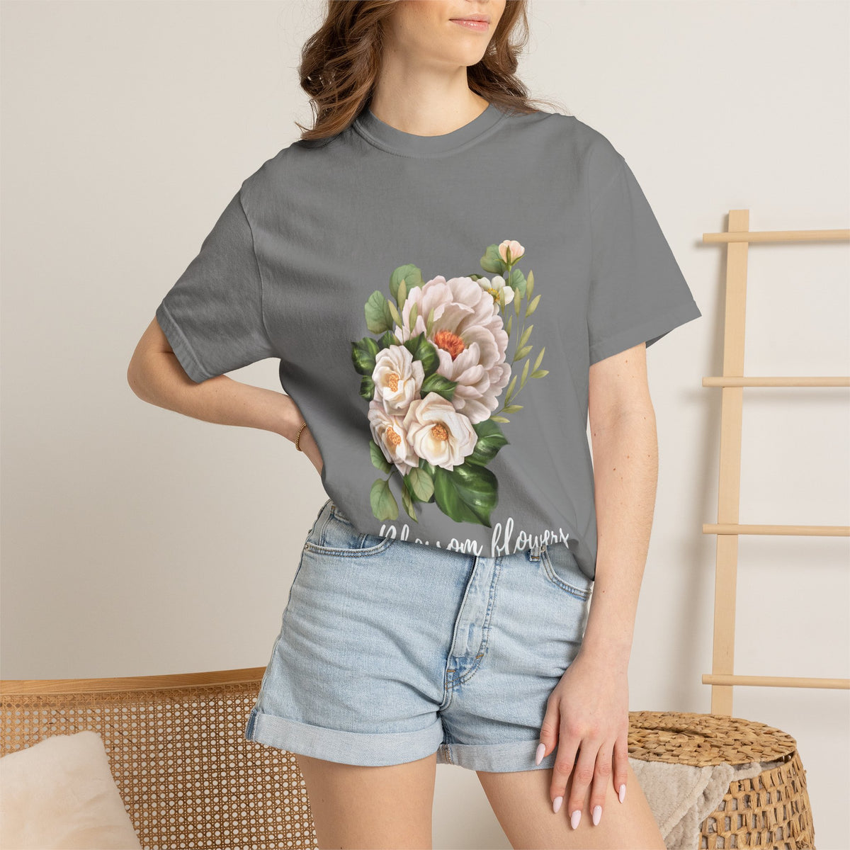 Floral Peony Bouquet T-Shirt