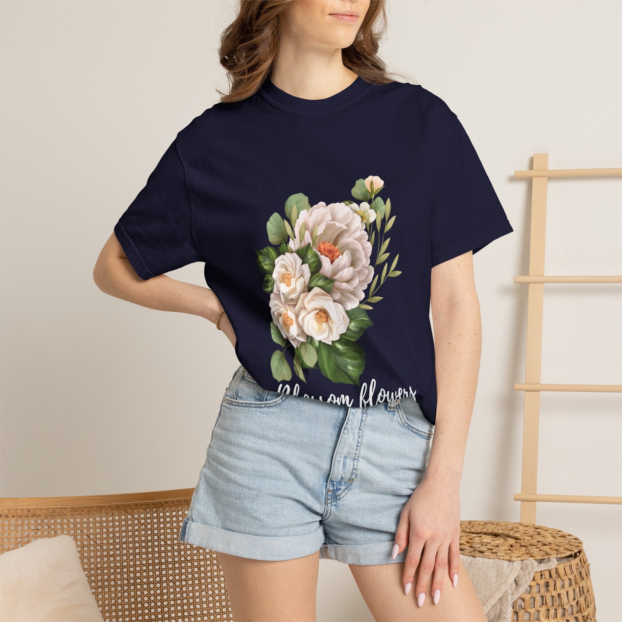 Floral Peony Bouquet T-Shirt
