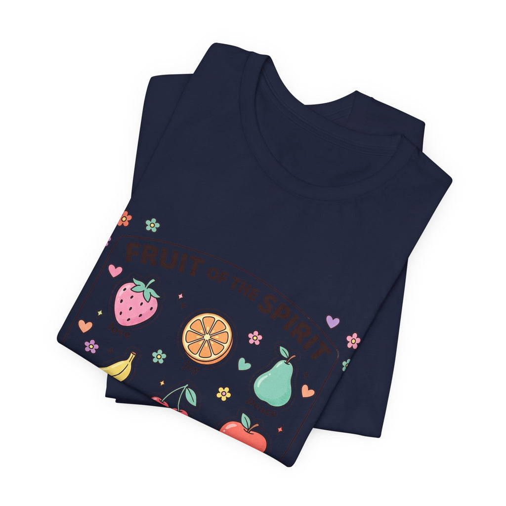 Fruit of the Spirit T-Shirt | Christian Rainbow Scripture Tee