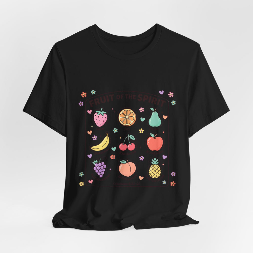 Fruit of the Spirit T-Shirt | Christian Rainbow Scripture Tee
