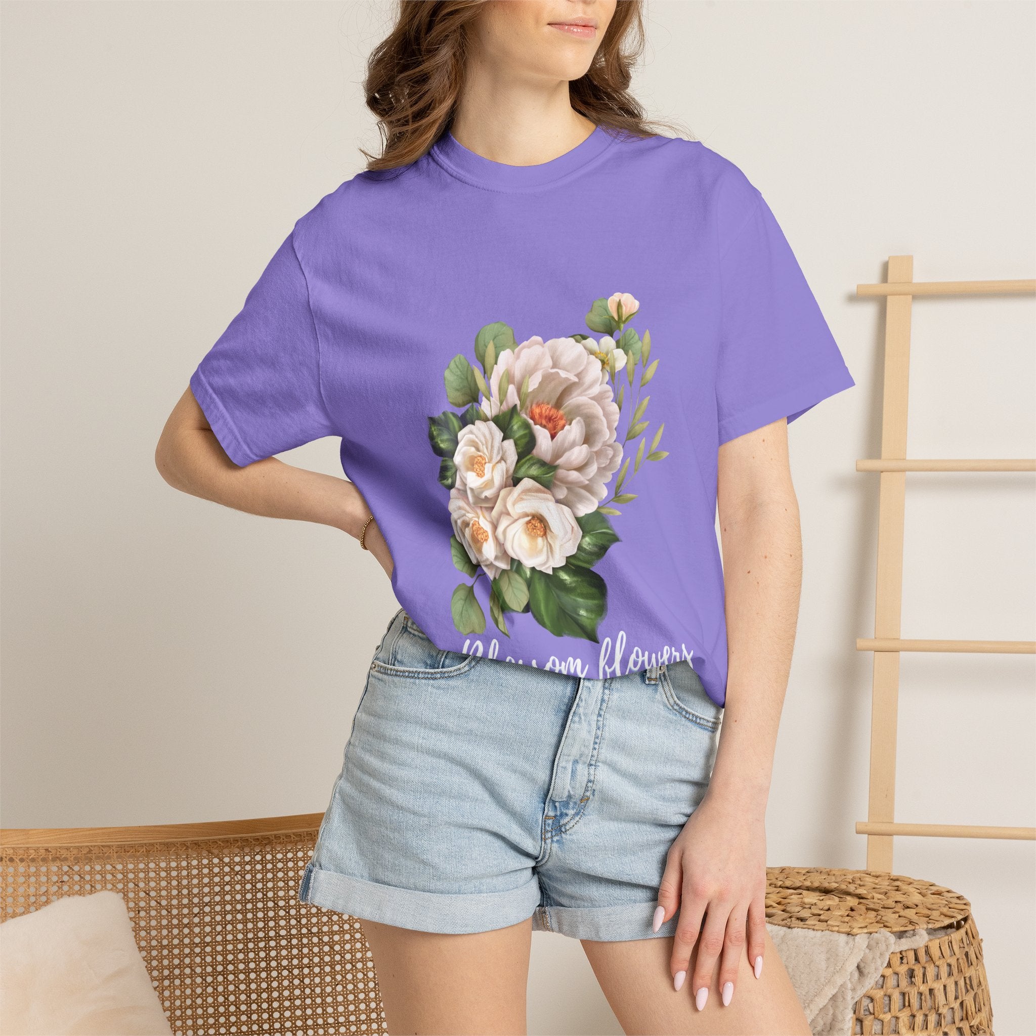 Floral Peony Bouquet T-Shirt