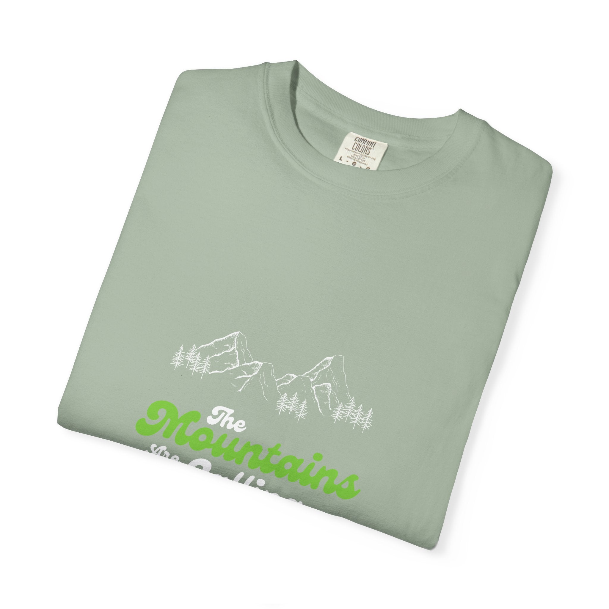 Mountains Are Calling T-shirt — Outdoor Hiking Adventure Tee
