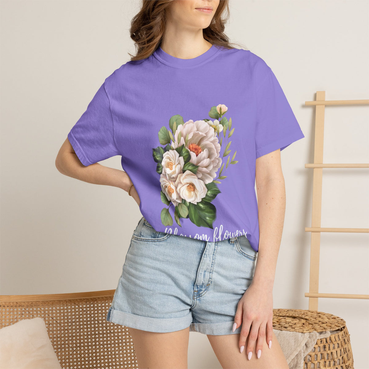 Floral Peony Bouquet T-Shirt